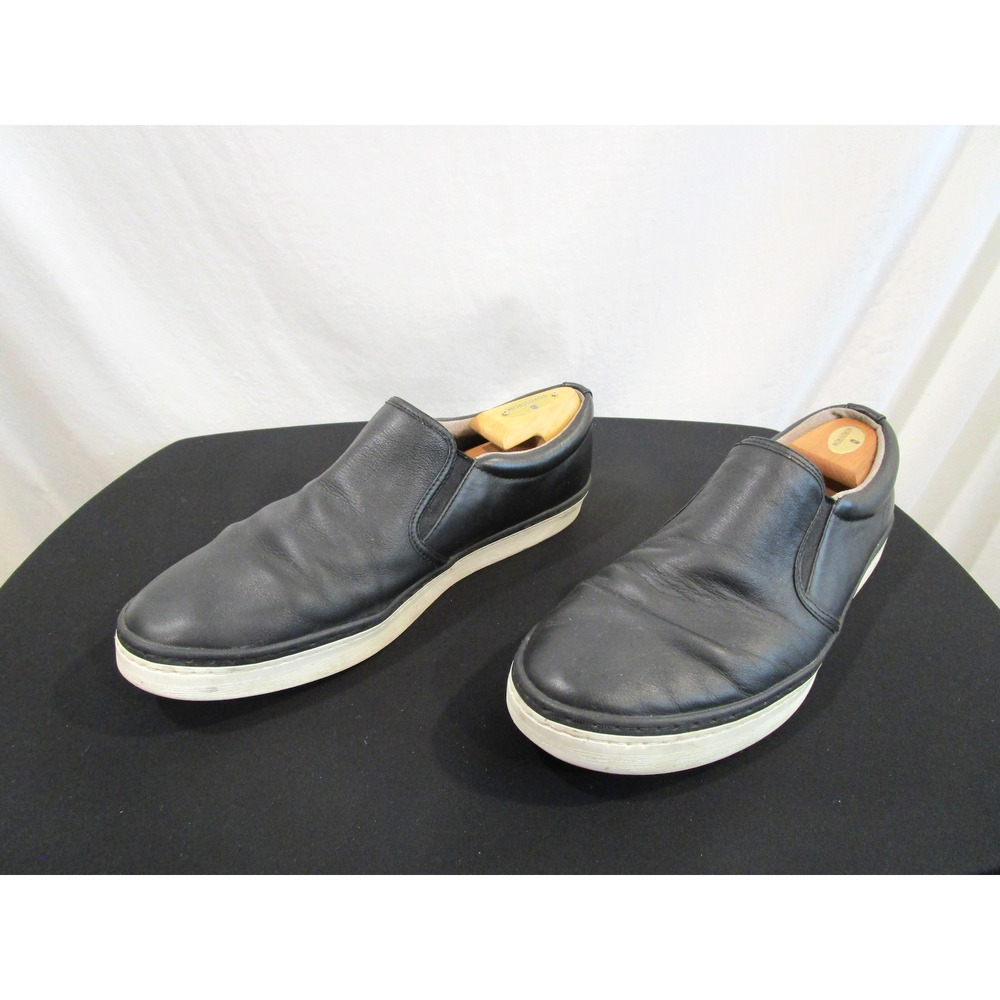 Cole Haan Grand OS Falmouth Black Leather Casual Slip On Sneakers Men 12 M